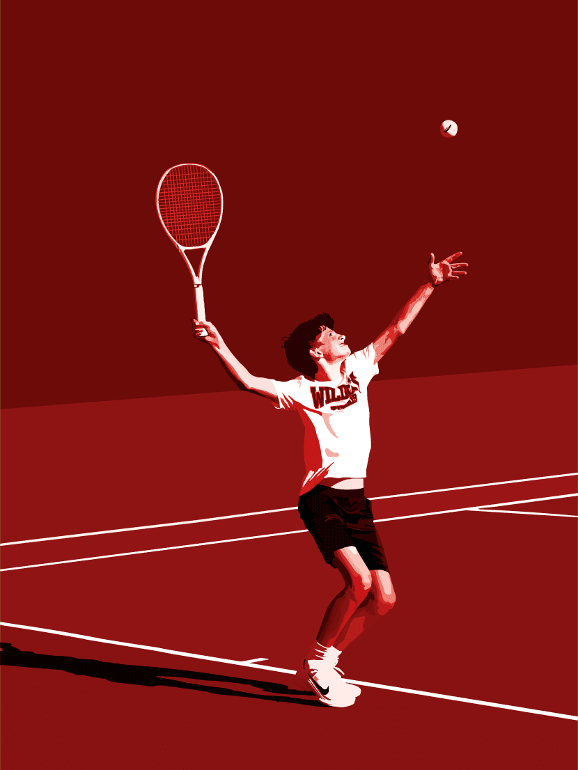 Ryan serving